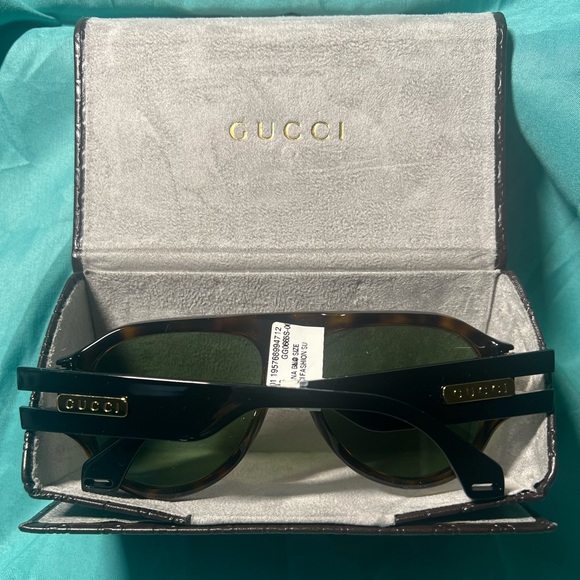 Havana Gucci Fashion Sunglasses - Picture 6 of 8